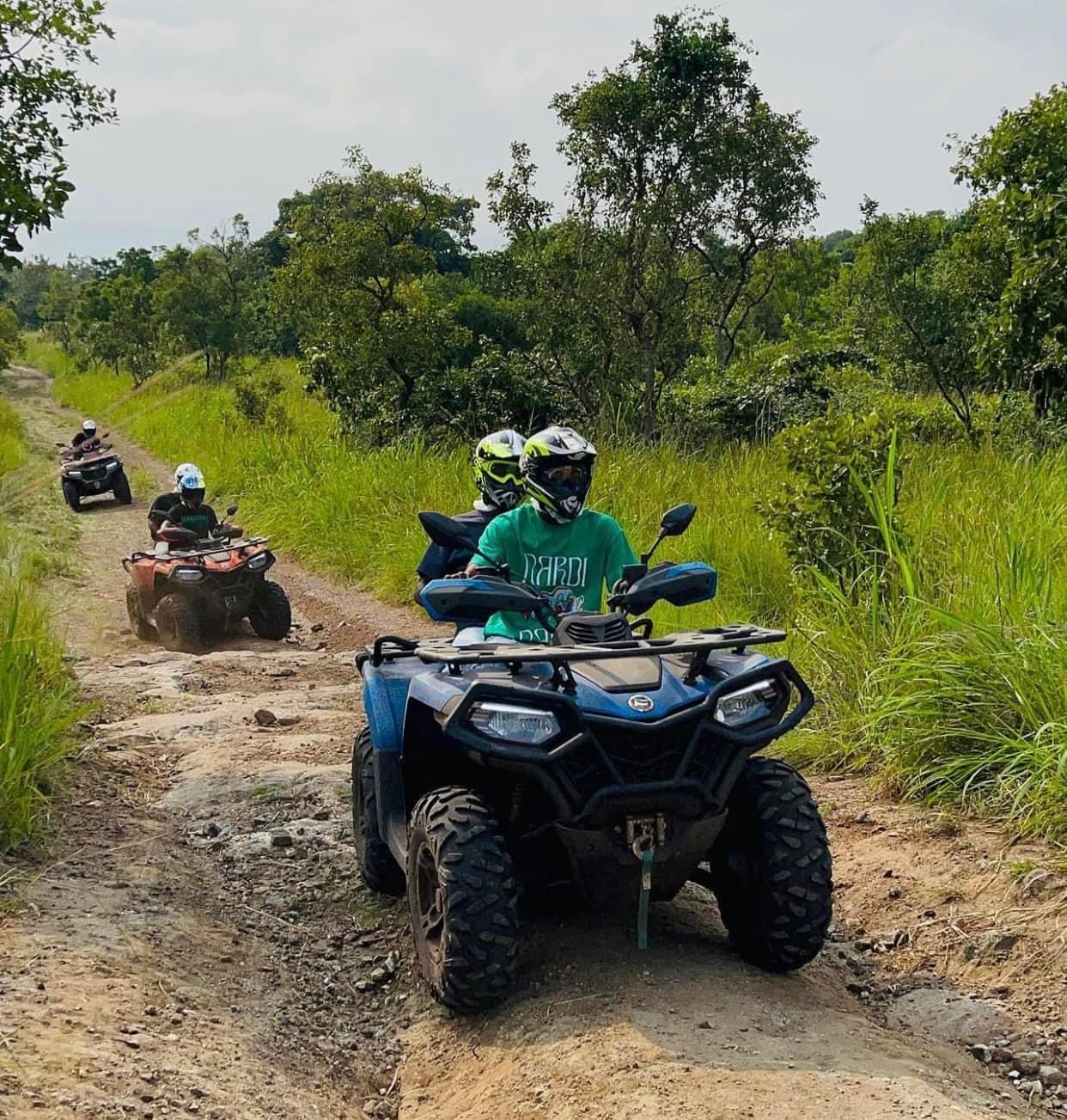 quad-biking