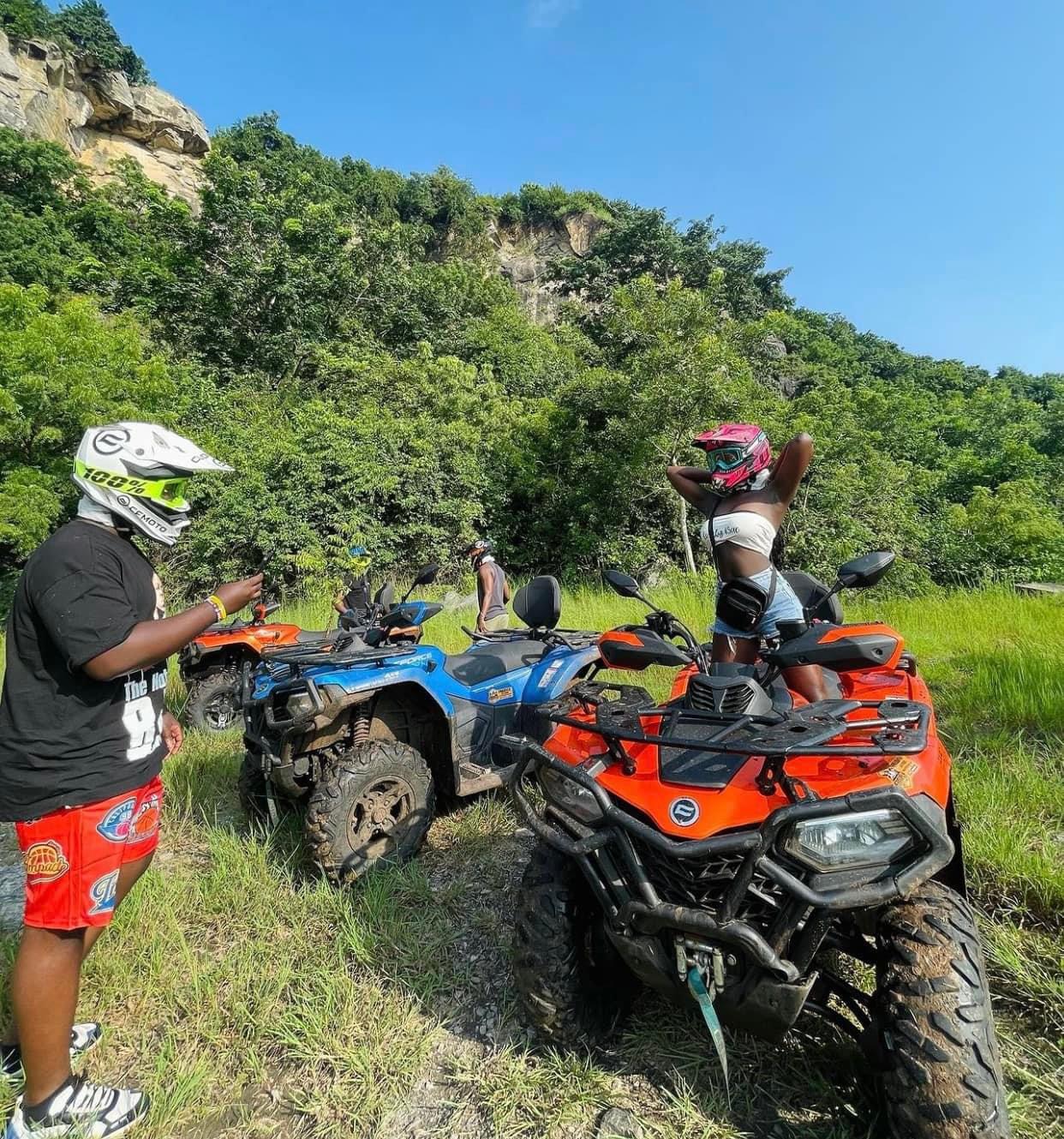 quad-biking